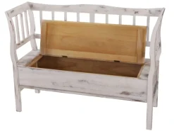 MCW Sitzbank H207 Staufach Shabby-Look Shabby