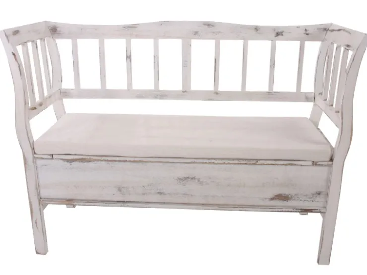 MCW Sitzbank H207 Staufach Shabby-Look Shabby