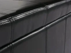 MCW Sitzbank mit Aufbewahrung Arezzo LEDER 112x45x45cm* Aufbewahrung