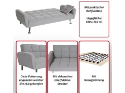 MCW Sofa K19 Stoff/Textil* Sofas