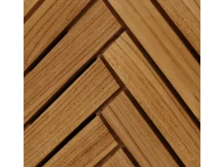 MCW Teak-Hochschrank M74 1 Tür 4 Fächer