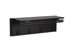 MCW Wandgarderobe A27 4 Haken 3D-Struktur* Garderoben