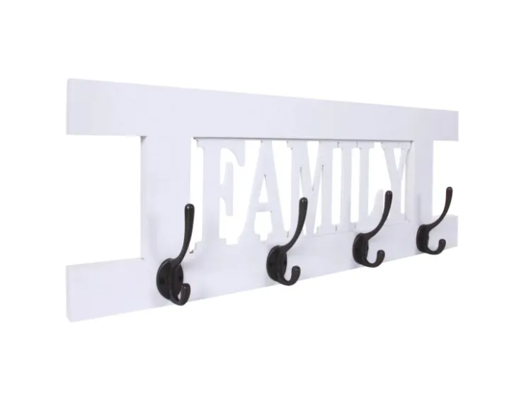 MCW Wandgarderobe C60 Family Shabby-Look Lackiert