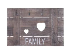 MCW Wandgarderobe C89 Family Shabby-Look Braun Shabby* Garderoben