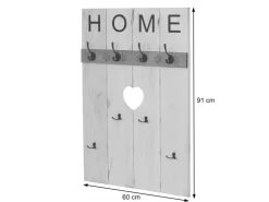 MCW Wandgarderobe C89 Home Shabby-Look