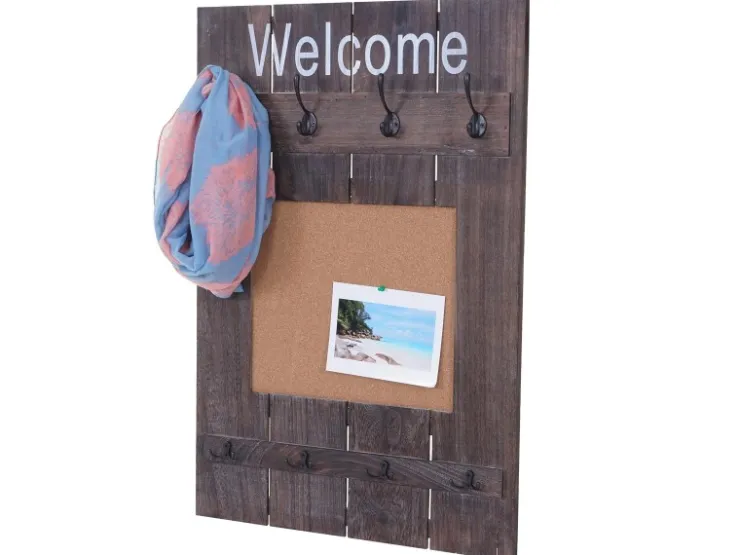 MCW Wandgarderobe C89 mit Pinnwand Shabby* Garderoben|Pinnwände