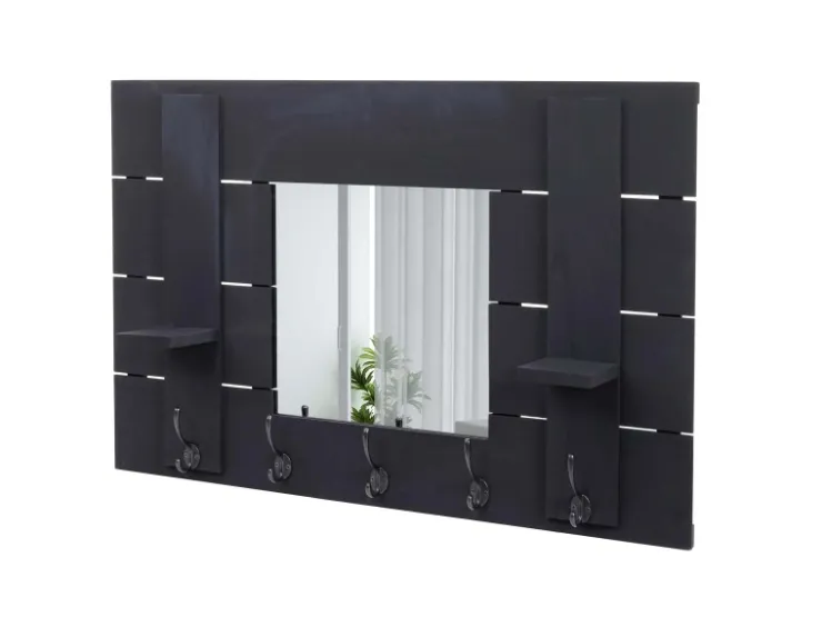 MCW Wandgarderobe C89 mit Spiegel Shabby* Garderoben