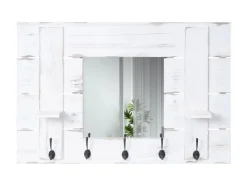 MCW Wandgarderobe C89 mit Spiegel Shabby