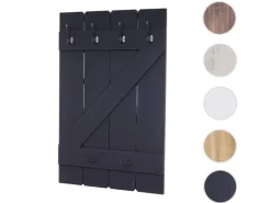 MCW Wandgarderobe D13 Dunkelgrau Shabby
