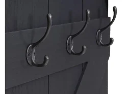 MCW Wandgarderobe D13 Dunkelgrau Shabby