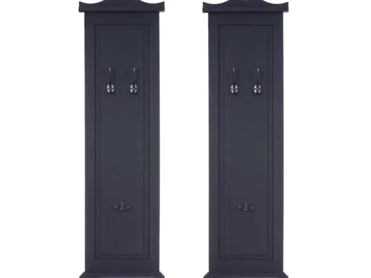 MCW Wandgarderobe H33 2er-Set Lackiert