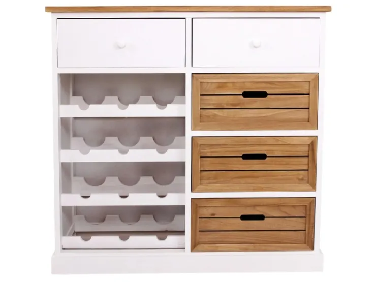 MCW Weinregal B96 mit Schubladen