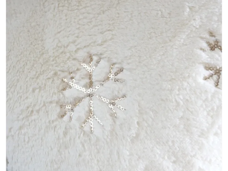 MCW Wohndecke mit Deko-Kissen Schnee 2-tlg.* Kissenbezüge|Bettwäsche