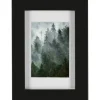 MDF-Bilderrahmen Breit Schwarz 10 cm x 15 cm* Bilderrahmen