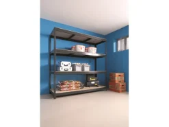 AR Shelving Mega Metall-Schwerlast-Steckregal Profi 200 x 200 x 70 cm FSC®* Schwerlastregal