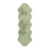 MeGusta Shaggy Hochflor Teppich Uni Mint Polyester 60x180 cm Catalina