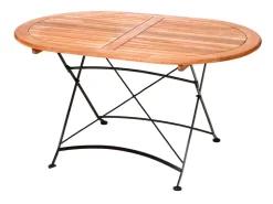 Merxx Gartenmöbel-Set Schlossgarten 7-teilig Stapelsessel 140 cm x 90 cm* Windlichter