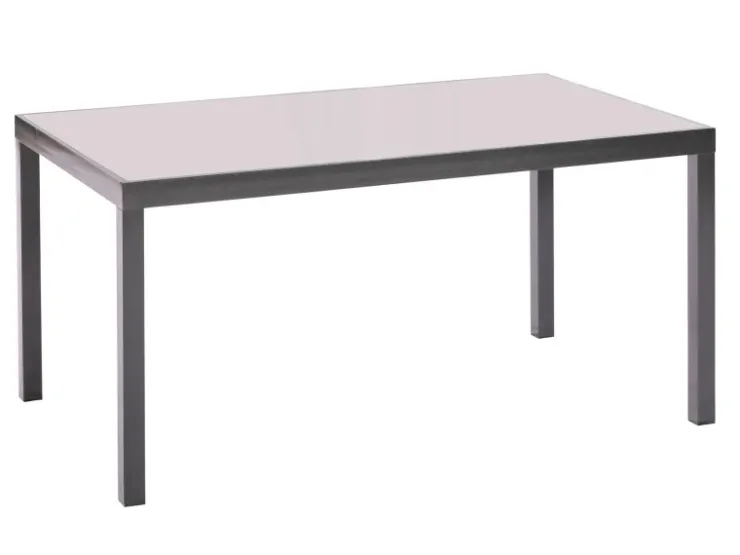 Merxx Taviano Set 5-tlg. 4 Klappsessel Gartentisch 150 x 90 cm Grau