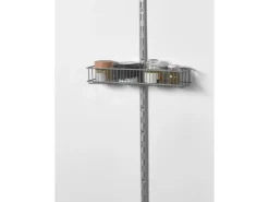 Metall-Drahtkorb 2-reihig 10,5 cm x 43,5 cm* Regal Weiß