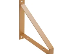Metall-Konsole Bridge 2er-Set 18,5 cm x 20,8 cm Matt-Gold* Wandregale|Metallregale