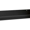 Metall-Regal Kenn 7 cm x 40 cm x 12 cm Schwarz matt