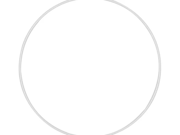 CREATE! by OBI Metallring Weiß Ø 20 cm