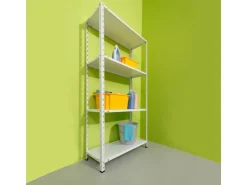 Metall-Schraubregal Pulverbeschichtet 150 cm x 75 cm x 30 cm