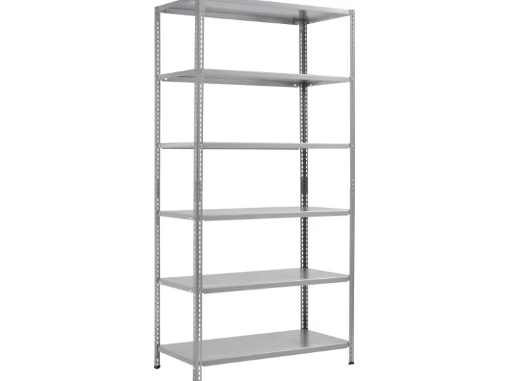OBI Metall-Schraubregal SR 100/65 Verzinkt 200 cm x 100 cm x 50 cm