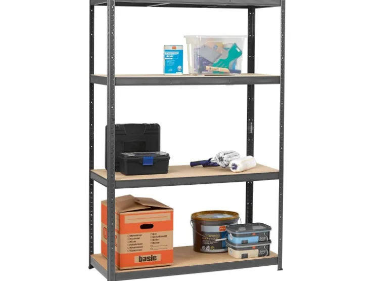 OBI Metall-Schwerlastregal SL 120/200 Lackiert 180 cm x 120 cm x 50 cm