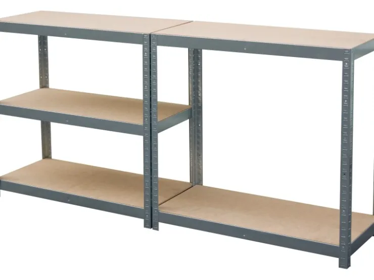 Metall-Schwerlastregal Verzinkt 180 cm x 90 cm x 40 cm* Kellerregale