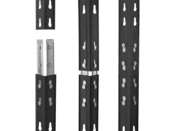 AR Shelving Metall-Schwerlast-Steckregal Rivet Anthrazit 180 cm x 90 cm x 45 cm 4 Böden
