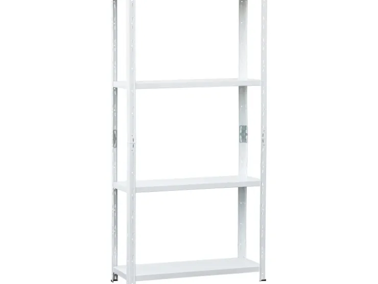 Metall-Steckregal MEDIUM Pulverbeschichtet 150 cm x 75 cm x 30 cm