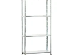 Metall-Steckregal MEDIUM Verzinkt 150 cm x 75 cm x 30 cm
