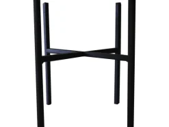 Metall-Ständer Owen Ø 16,5 cm x 16 cm Schwarz