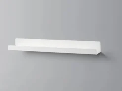 Metall-Wandregal Bix 60 cm x 9 cm x 6 cm Weiß