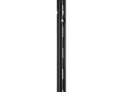Metall-Wandschiene 1-reihig 200 cm Schwarz