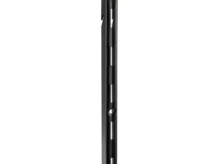 Metall-Wandschiene 1-reihig 50 cm Schwarz* Regale Schwarz|Metallregale