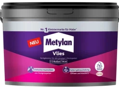 Metylan Fertigkleister Vlies 3 kg Eimer Transparent* Malerbedarf
