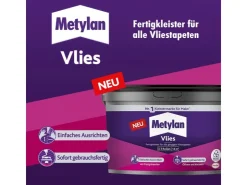 Metylan Fertigkleister Vlies 3 kg Eimer Transparent* Malerbedarf
