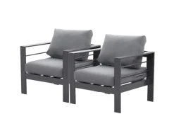 MeXo Gartensessel Outdoor 2 Sitzer Loungesessel Wetterfest