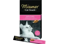 Miamor Katzensnacks Confect Lachs-Cream 6 x 15 g* Katzenbedarf