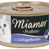 Miamor Pastete Geflügelherzen 85 g* Katzenbedarf