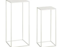 Mica Decorations Tisch Quinty Offwhite 30 cm x 30 cm x 70 cm* Tische