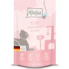 Mjamjam Nassfutter Quetschie Katzen Saftiges Hühnchen mit Lachsöl 125 g* Katzenbedarf