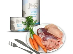 Mjamjam Nassfutter Zarte Ente & Geflügel an Leckeren Möhrchen 400 g* Katzenbedarf