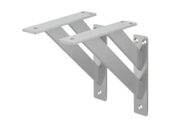 ML-Design 2 Stück Regalhalterung 18x18cm Aluminium Schwebende Regalwinkel* Schweberegale