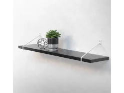ML-Design 4 Stück Regalhalterung 220 mm aus Stahl Haarnadel Schwebe Hairpin