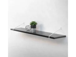 ML-Design 4 Stück Regalhalterung 265 mm aus Stahl Haarnadel Schwebe