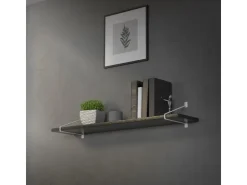 ML-Design 4 Stück Regalhalterung 265 mm aus Stahl Haarnadel Schwebe