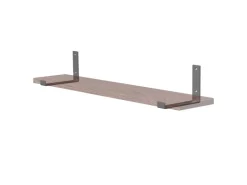 ML-Design 2 Stück Regalhalterung 20x4x14 cm aus Metall 8 Zoll L-Form